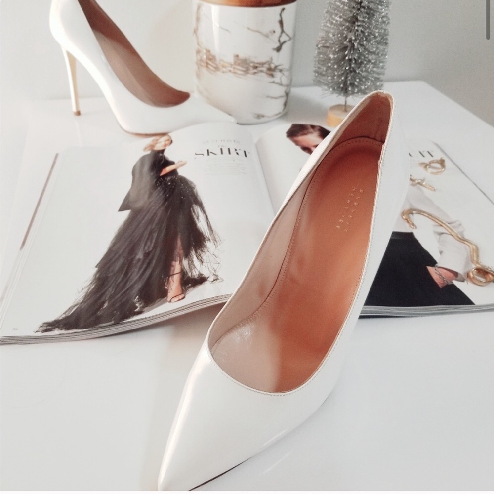 Barneys NY Leather Pumps - Great Wedding Shoes!
